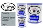 Preview: Porsche, Cosmos Silver Metallic, LK5Y: 1L Lackdose + 1L Klarlack + 500ml Härter - Set, von ATW Autoteile West.